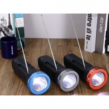 Güneş Enerjili Bluetooth Radyo Özellikli Kamp El Feneri 