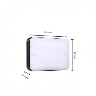 Clip-Fill Taşınabilir Mini RGB Led Selfie Işığı