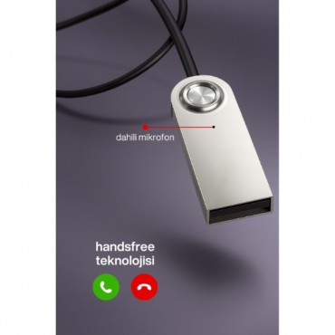 Kablosuz Aux Bluetooth 5.3 Tak Çalıştır Araç Kiti Telefon Ve Müzik Dinleme