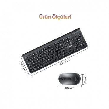 Multimedya Q Klavye Ve Mouse Seti 