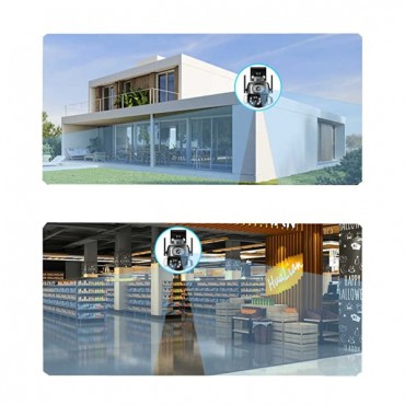 3MP + 3MP Wi-Fi IP TF Kart Girişli Optik Zoom Kamera 