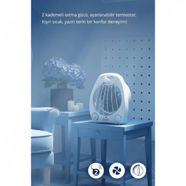 Elektrikli Isıtıcı Fan 