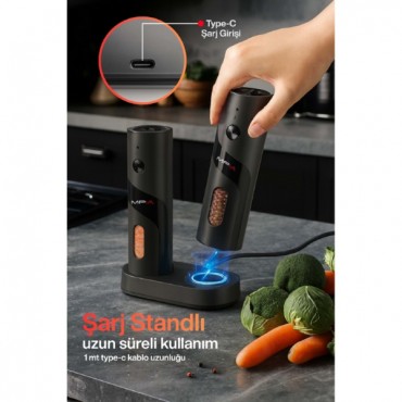 Şarjlı Baharat Öğütücü 100 ml 