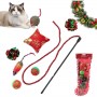 Yılbaşı Konseptli Kedi Oyuncak Seti 