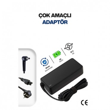 12V 3A 5.5 * 2.5mm 36W AC/DC Adaptör