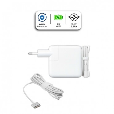 16.50V 3.65A MAGSAFE 1 65W APPLE İçin Laptop Adaptör