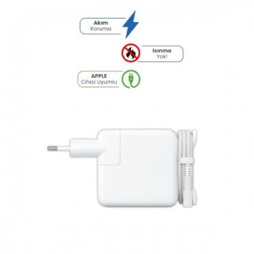 16.50V 3.65A MAGSAFE 1 65W APPLE İçin Laptop Adaptör