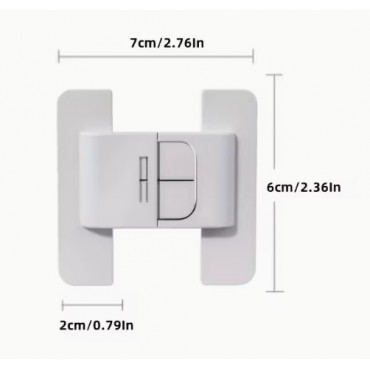 4 Adet Buzdolabı Çekmece ve Dolap Kapağı Çocuk Kilidi