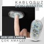 Dokunmatik Mini 6 LED RGB Işık 