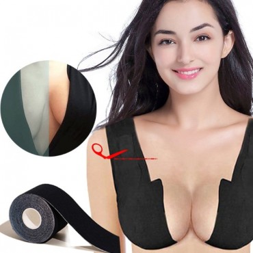 Siyah Renk Göğüs Dikleştirici Bant 