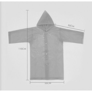 Kapüşonlu Çocuk Yağmurluk 