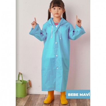 Kapüşonlu Çocuk Yağmurluk 