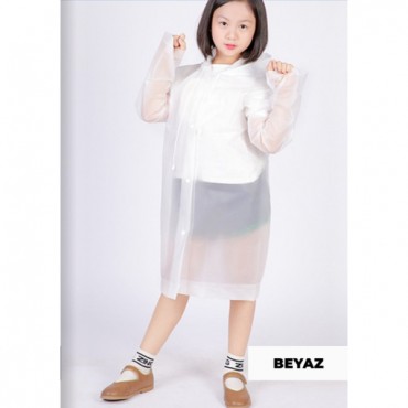 Kapüşonlu Çocuk Yağmurluk 