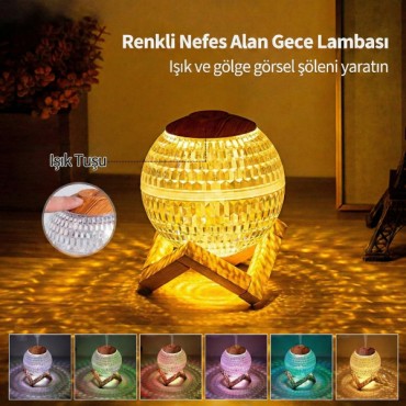 Kristal Top RGB Hava Nemlendirici