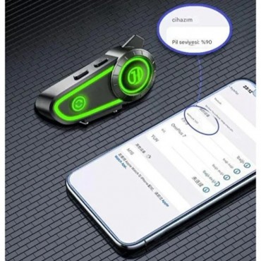 RGB Motosiklet Kask Kulaklığı 