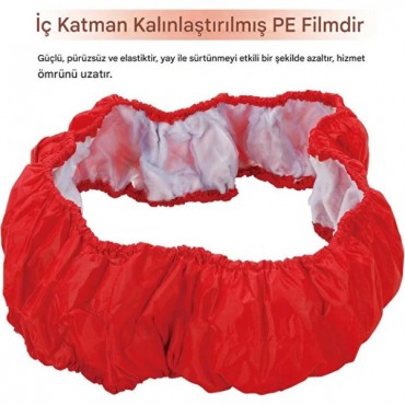 102 cm (40 inç) Kırmızı Trambolin 