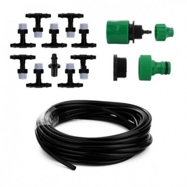 10 Metre Kendin Yap Açık Alan Serinletme ve Nemlendirme Sistemi