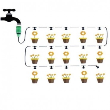 10 Metre Kendin Yap Açık Alan Serinletme ve Nemlendirme Sistemi