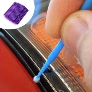 100’lü Mini Tek Kullanımlık Araba Rötuş Fırçası
