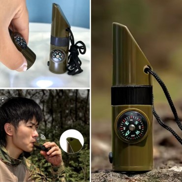 7'si 1 Arada Acil Durum Düdüğü