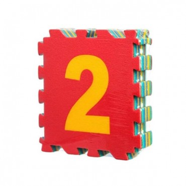 9 Parça Sayılar Puzzle Yer Matı 