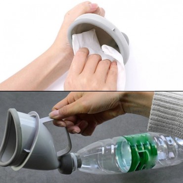 Unisex Taşınabilir Hijyenik Seyahat Tuvalet Aparatı 