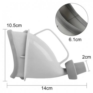 Unisex Taşınabilir Hijyenik Seyahat Tuvalet Aparatı 