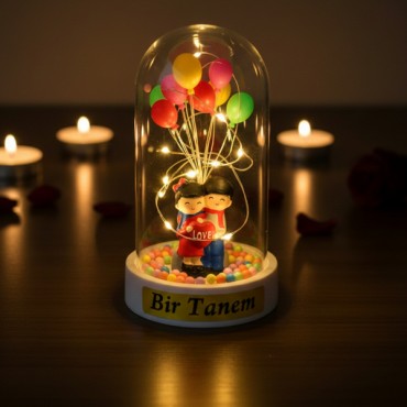 Biblolu Balonlu Ledli Fanus 