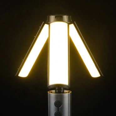 Teleskopik Şarj Edilebilir Çadır Kamp Işığı