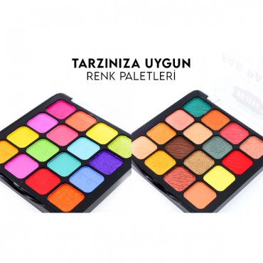 16'lı Yaz Far Paleti - 2'li Set