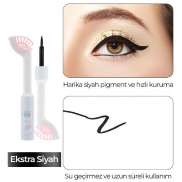 Yaprak Figürlü Eyeliner 