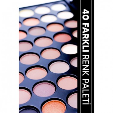 40'lı Mat Sedefli Far Paleti