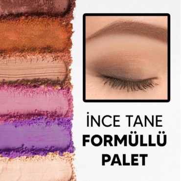 40'lı Mat Sedefli Far Paleti