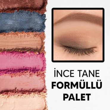 54'lü Mat Sedefli Far Paleti