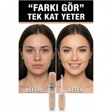 6'lı Mat Bitişli Fondöten Seti 