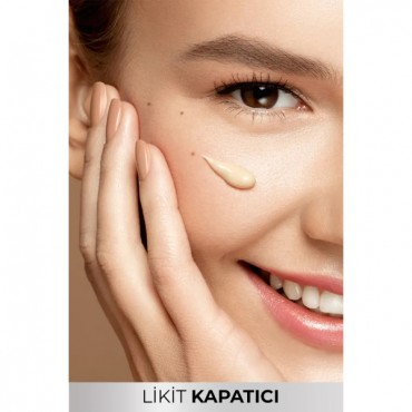 3'lü Mat Bitişli Likit Fondöten Seti