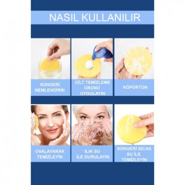 2'li Cilt Temizleme Süngeri Seti