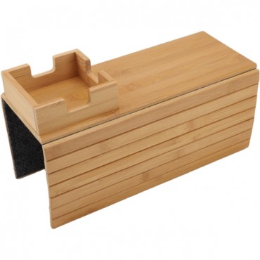 Katlanabilir Ahşap Koltuk Yanı Kanepe Tepsisi 