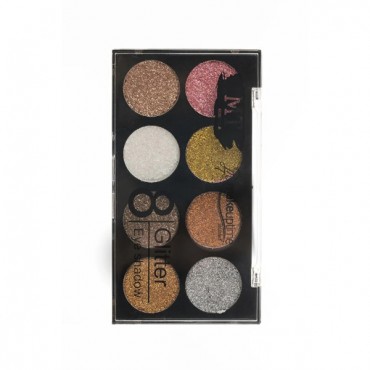 8 Renk Glitter Far Paleti - 2'li Set