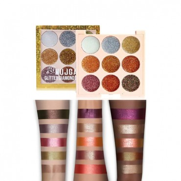 9 Renk Glitter Diamond Far Paleti - 2'li Set