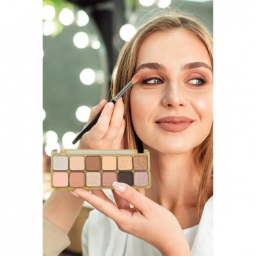 12'li Sedefli Ve Mat Far Paleti - 3'lü Set