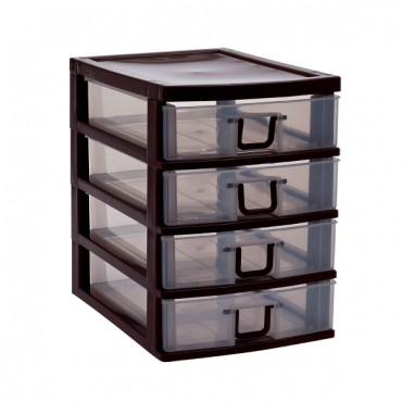 Mini 4 Çekmeceli Komidin Organizer 