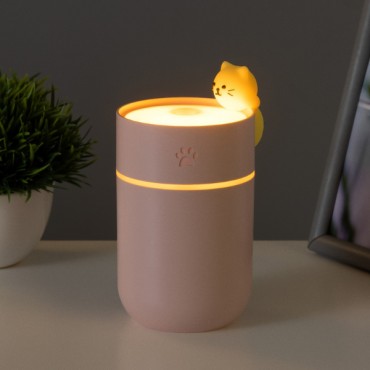 Isınan Kedi Mini USB Sessiz Hava Nemlendiricisi