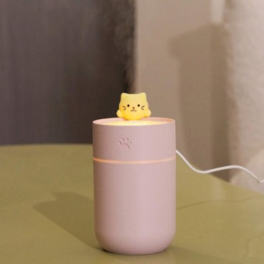 Isınan Kedi Mini USB Sessiz Hava Nemlendiricisi