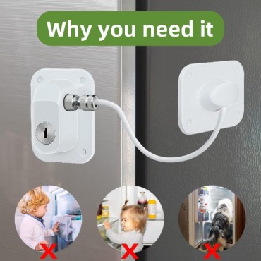 Beyaz Plaka Halatlı Emniyet Kilidi 