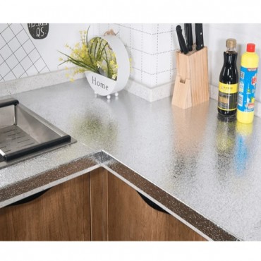 5 Metre Alüminyum Folyo Yapışkanlı Mutfak Koruyucu