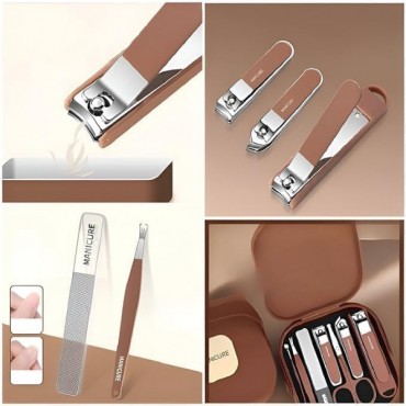 8 Parça Çantalı Manikür Seti 