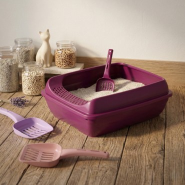 Elekli Açık Küçük Kedi Tuvaleti