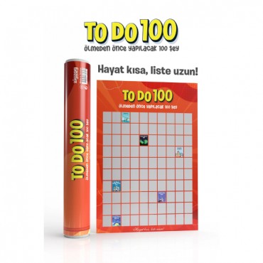 Ölmeden Önce Yapılacak 100 Şey - Kazı Kazan Posteri