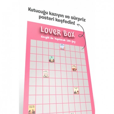 Sevgili ile Yapılacak 100 Şey - Kazı Kazan Posteri